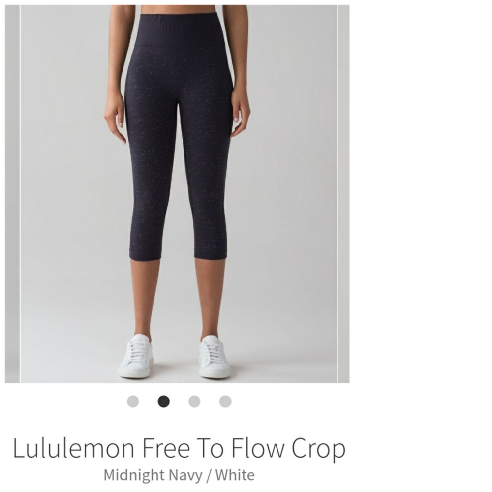 Lululemon Free To Flow Crop